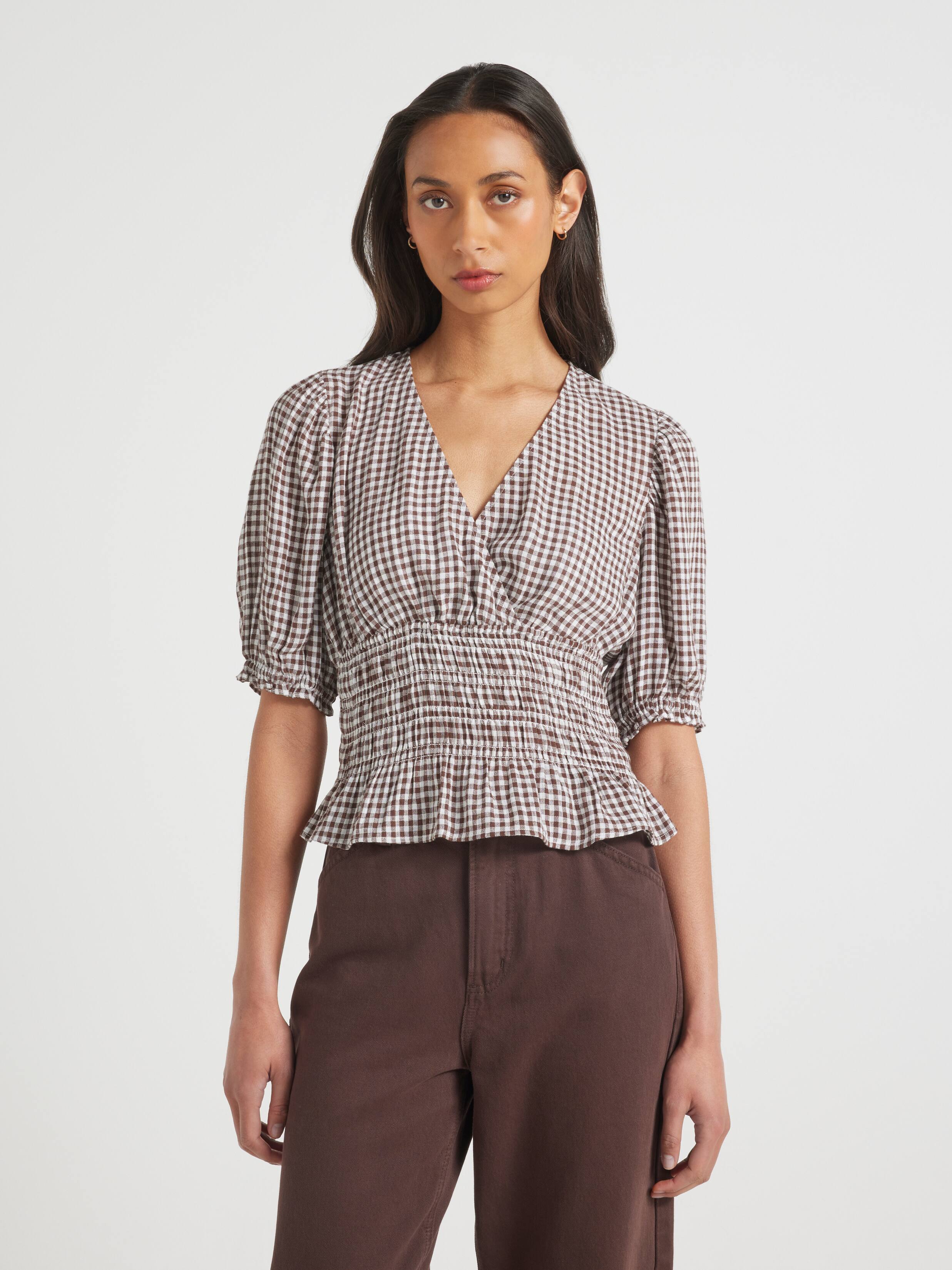 Bronwyn Shirred Top
