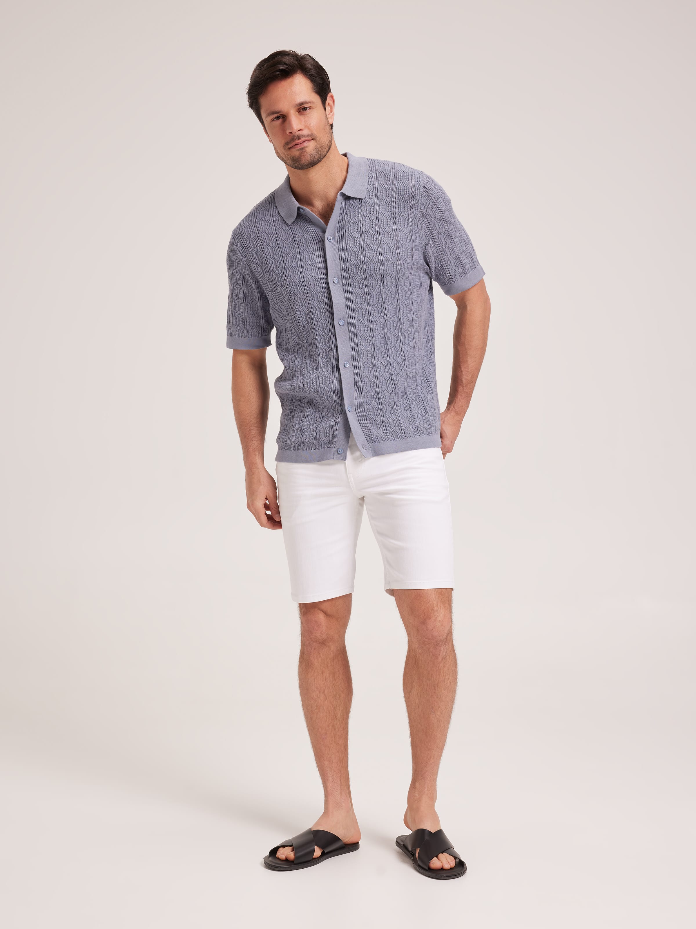 Cable Knit Shirt