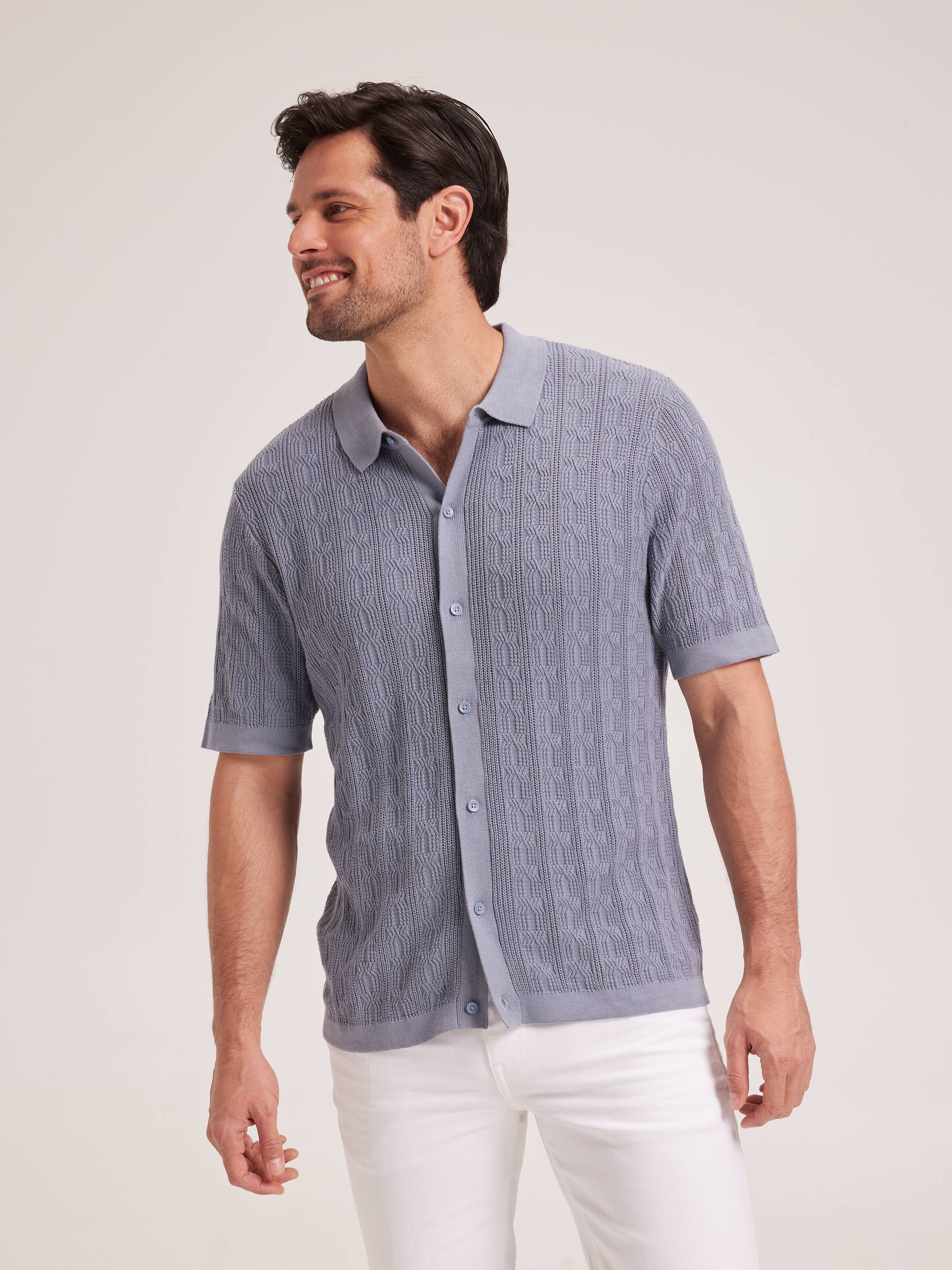 Cable Knit Shirt