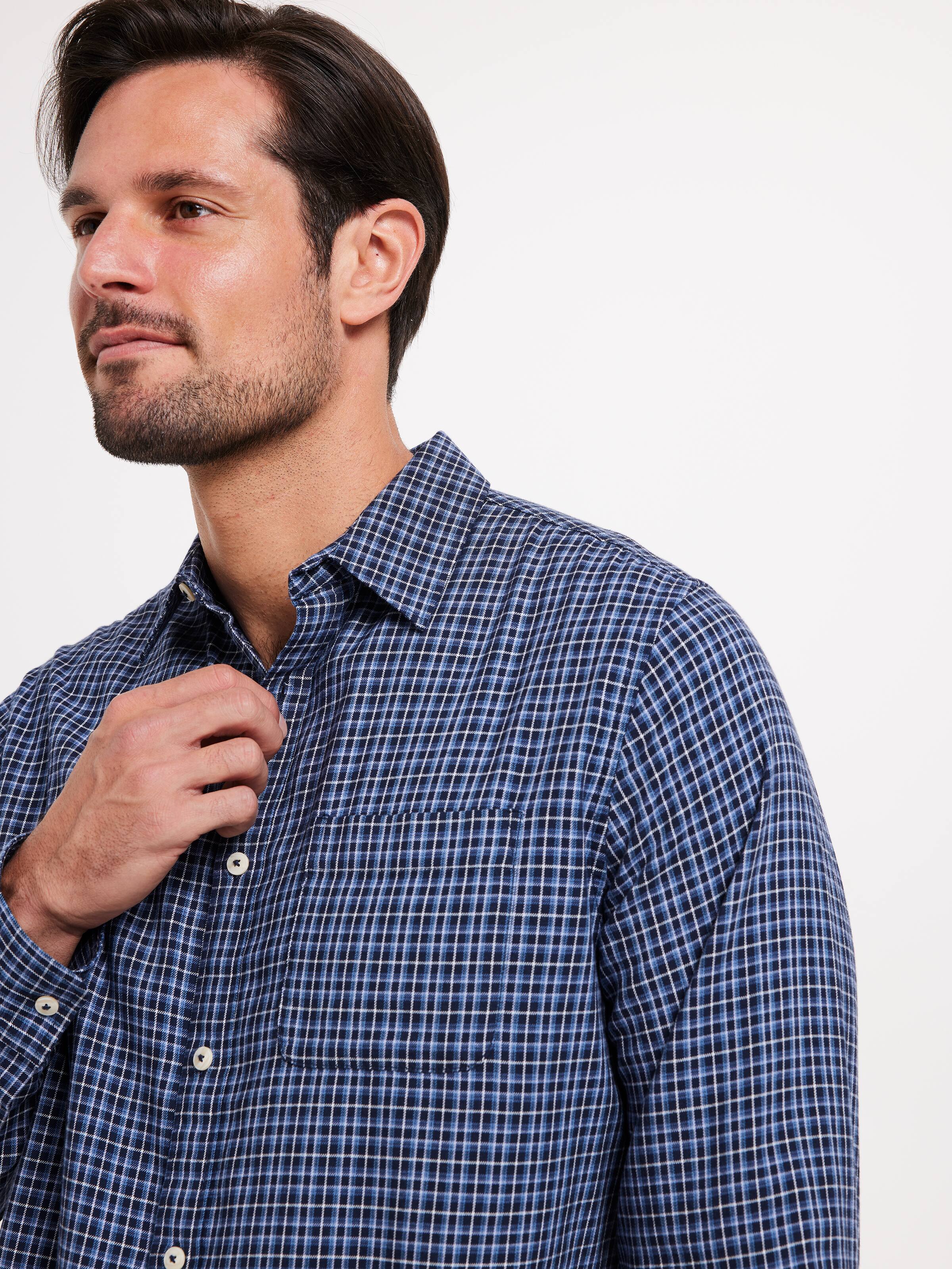 Image for Long Sleeve Skate Check Shirt from JustGroupNZ