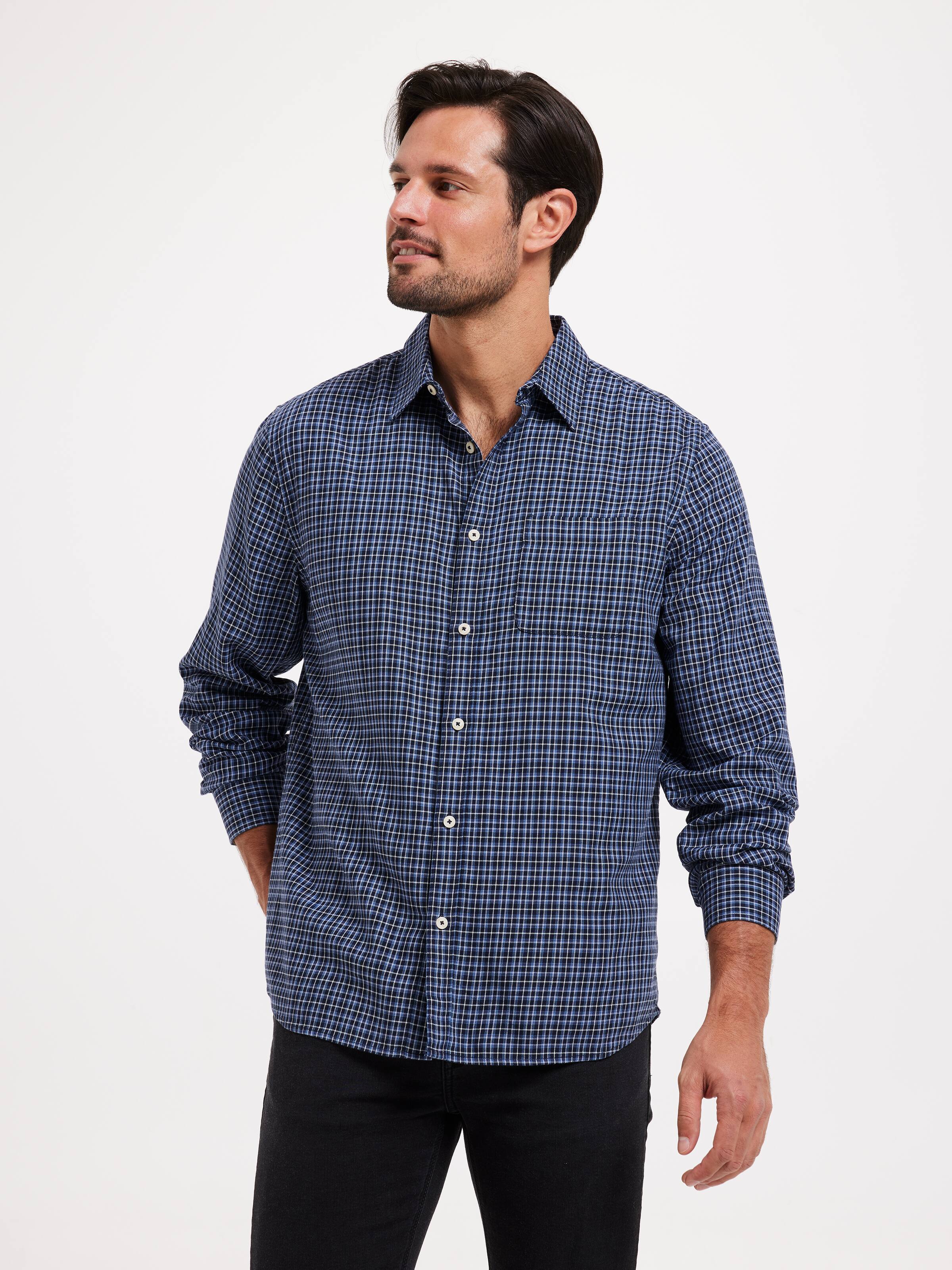 Long Sleeve Skate Check Shirt