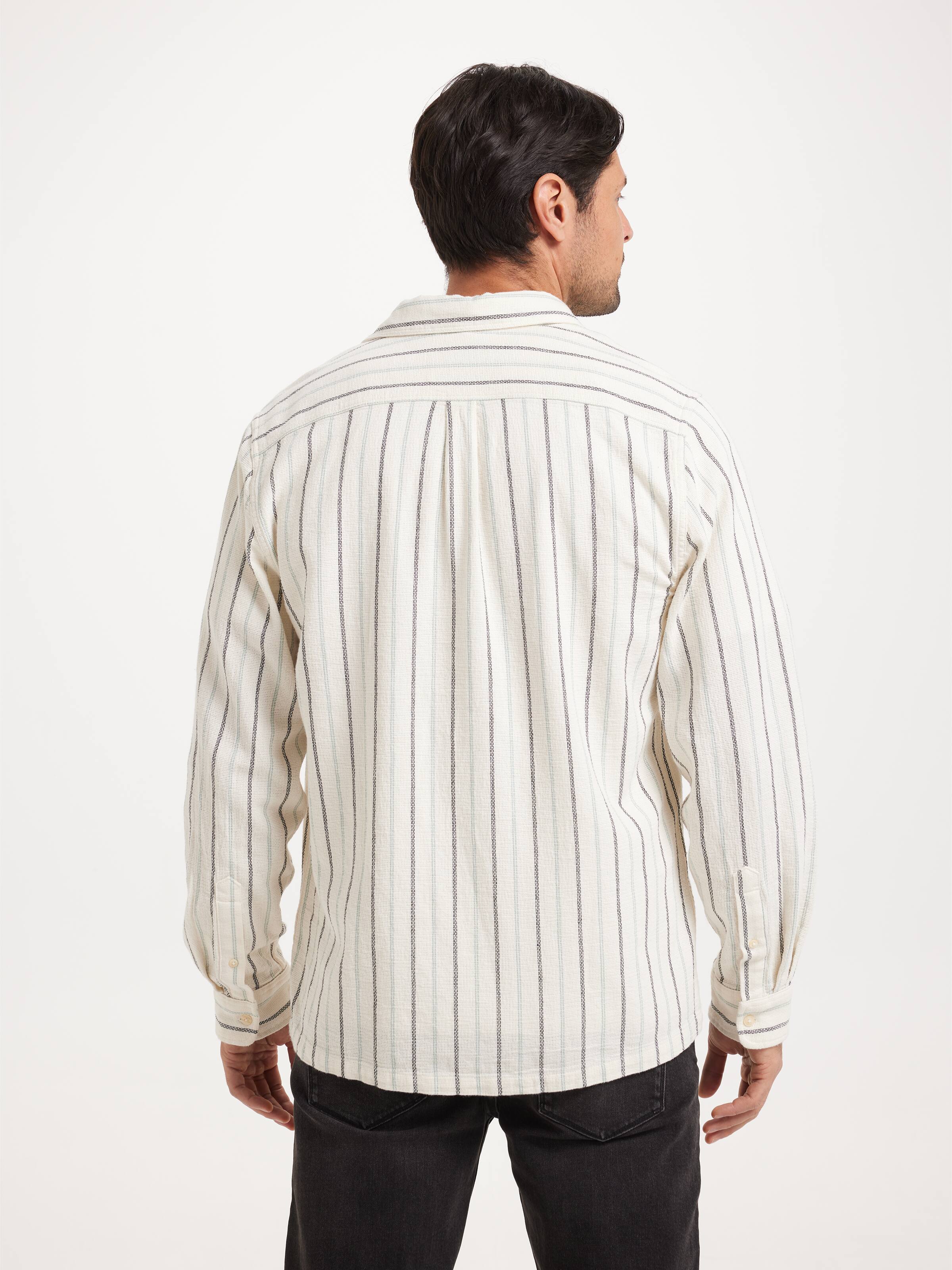 Image for Long Sleeve Textured Stripe Shirt from JustGroupNZ