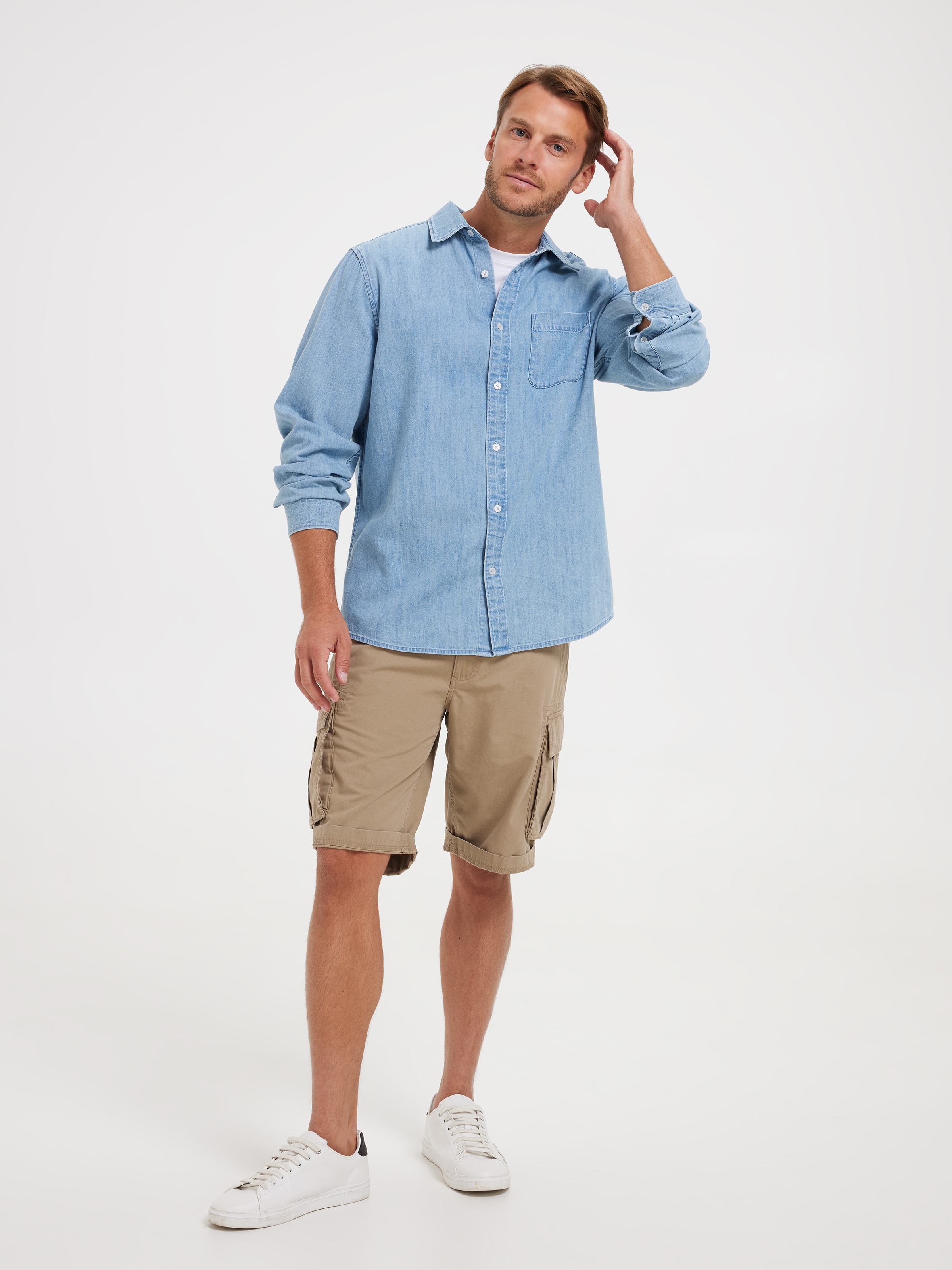Ls Denim Shirt