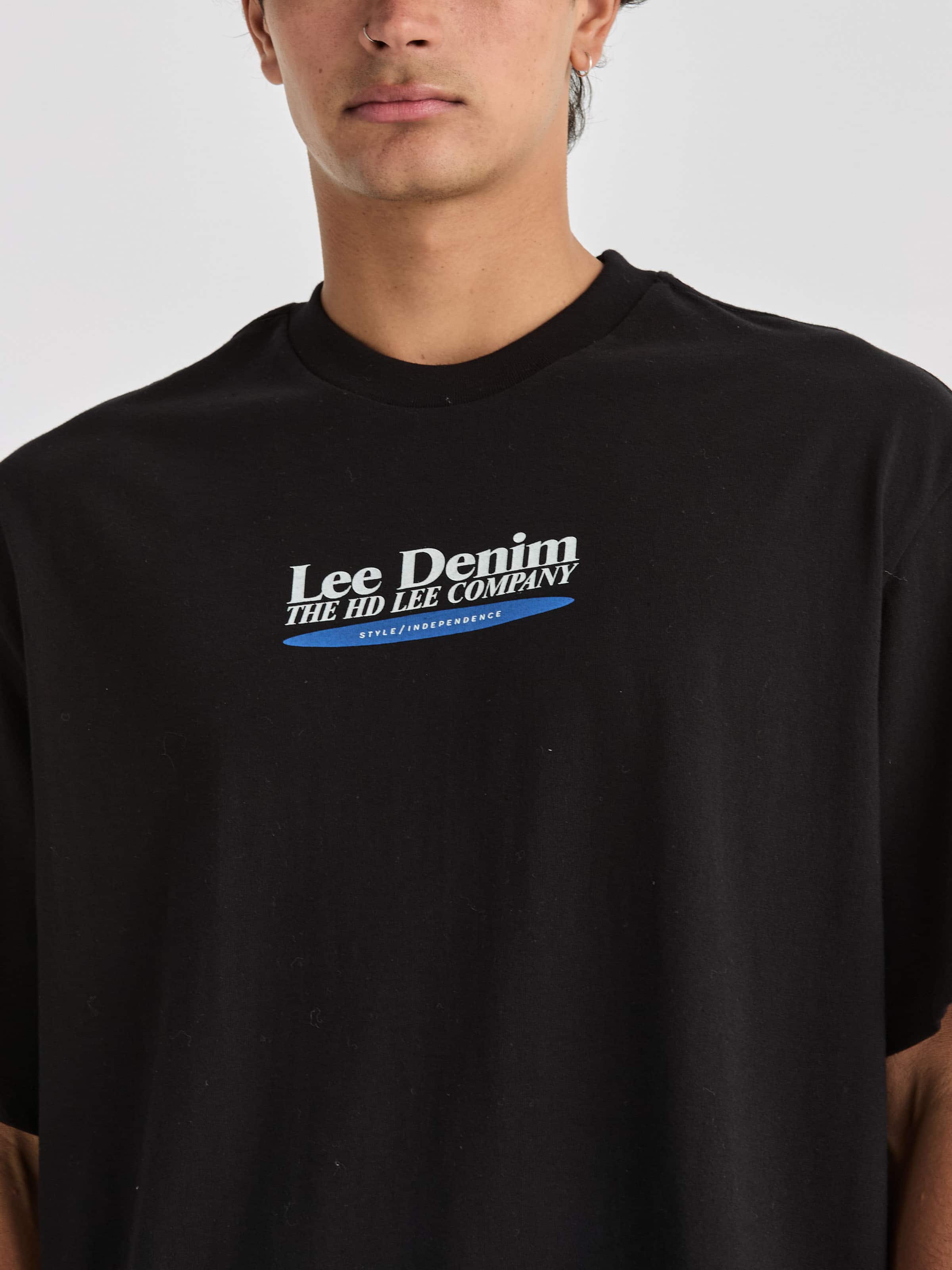 Independence Baggy Tee In Black