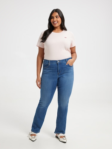 Curve 314 Shaping Straight Jean In Lapis Gem                                                                                    