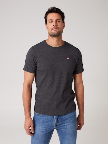 Mini Logo Tee In Dark Charcoal                                                                                                  