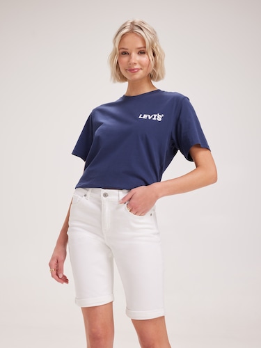 Bermuda Short In Chalk White                                                                                                    