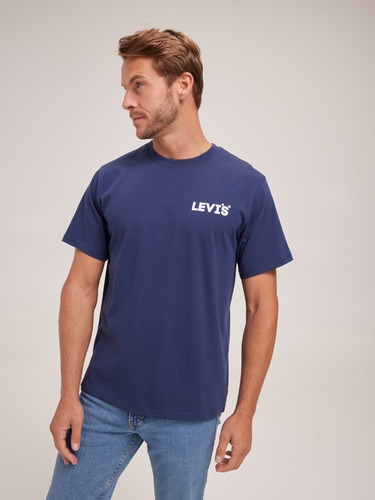 Relaxed Tee In Naval