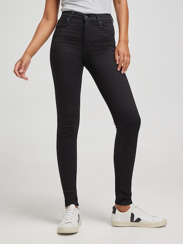 Mile High Super Skinny Jean In New Moon Black                                                                                   