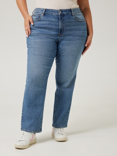 Curve Originals High Rise Straight Jean                                                                                         