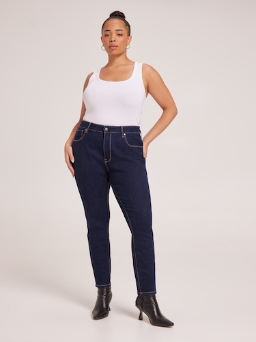 Curve Reformed High Rise Curvy Skinny Ankle Jean                                                                                