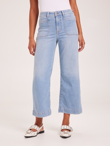Originals High Rise Wide Ankle Jean                                                                                             