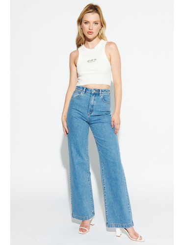 94 High And Wide Jean In Debbie Blue                                                                                            