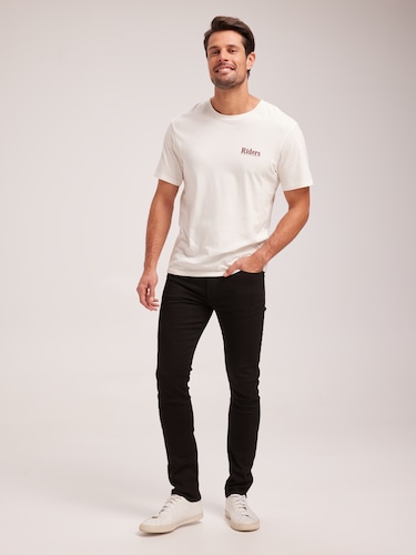 R1 Skinny Stretch In New Black                                                                                                  