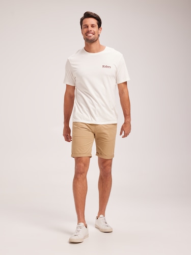 Chino Short In Light Camel                                                                                                      