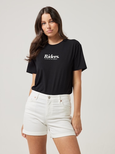 Mid Thigh Short In Bright White                                                                                                 