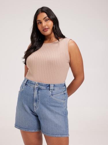 Curve Originals High Rise Utility Short                                                                                         