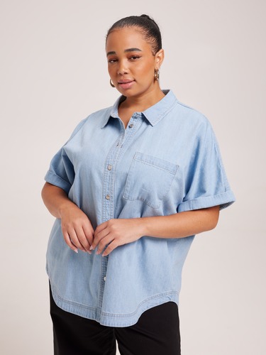 Curve Lucy Denim Shirt                                                                                                          