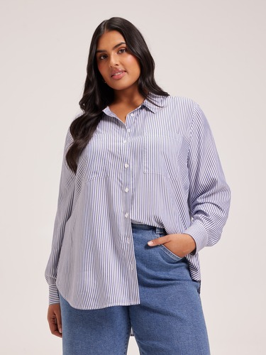 Curve Violet Shirt                                                                                                              