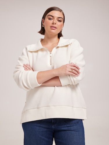 Curve Julia Zip Sweat                                                                                                           