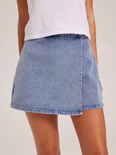 Girls Scarlett Denim Skort                                                                                                      