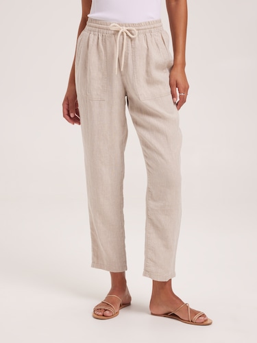 Sophie Linen Tapered Pant                                                                                                       