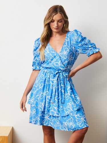 Jennifer Wrap Dress                                                                                                             