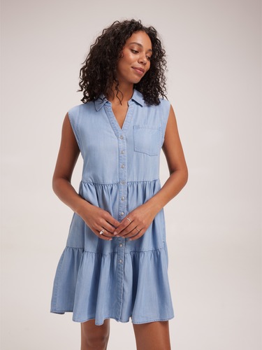 Tilly Tiered Short Dress                                                                                                        