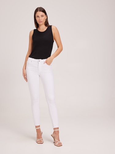 Amaze Mid Rise Skinny Ankle Jean                                                                                                