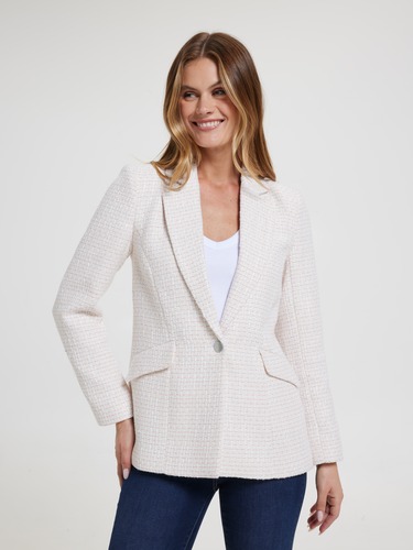 Amber Boucle Blazer                                                                                                             
