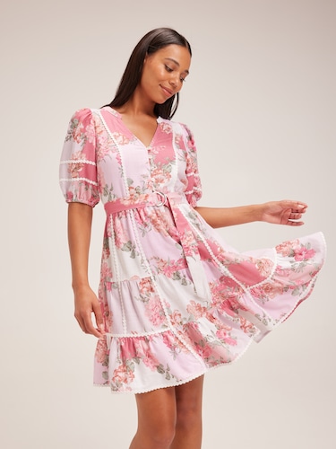 Jasmine Floral Dress                                                                                                            
