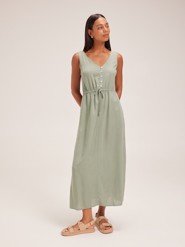 Jade V-Neck Dress                                                                                                               