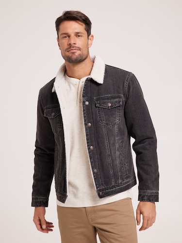 Cruz Sherpa Denim Jacket                                                                                                        