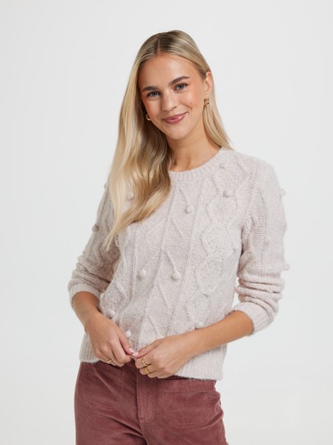 Thea Cable Detail Pullover                                                                                                      