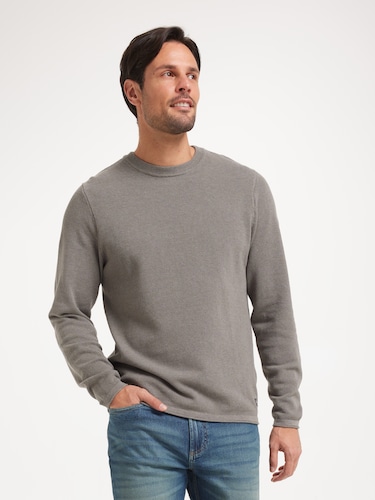 Mini Texture Crew Knit                                                                                                          