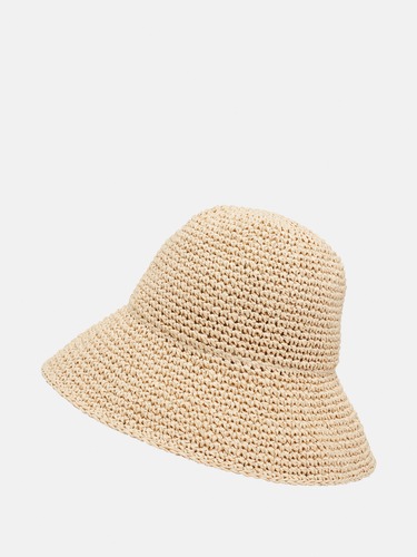 Straw Bucket Hat                                                                                                                