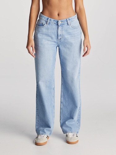 90S Mid Baggy Jean In Lakeside Blues                                                                                            