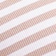 White Taupe Stripe