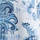 Navy Paisley