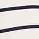 White Navy Stripe