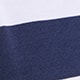 White Navy Stripe