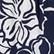 Navy Silhouette Floral