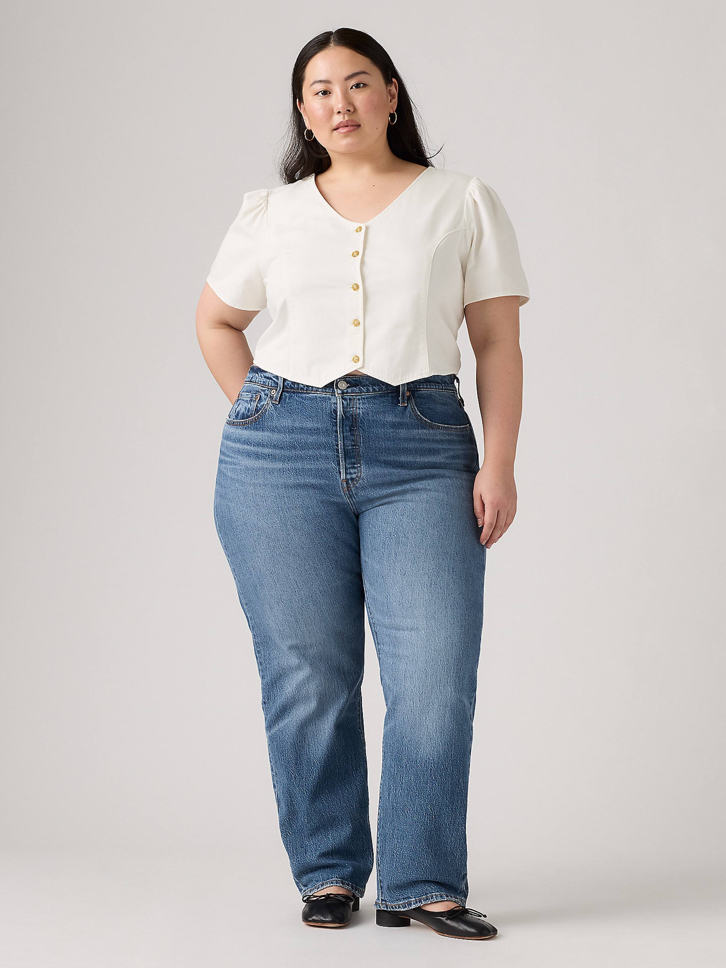 Curve 501 Jeans In Salsa Sequence - Just Jeans Online