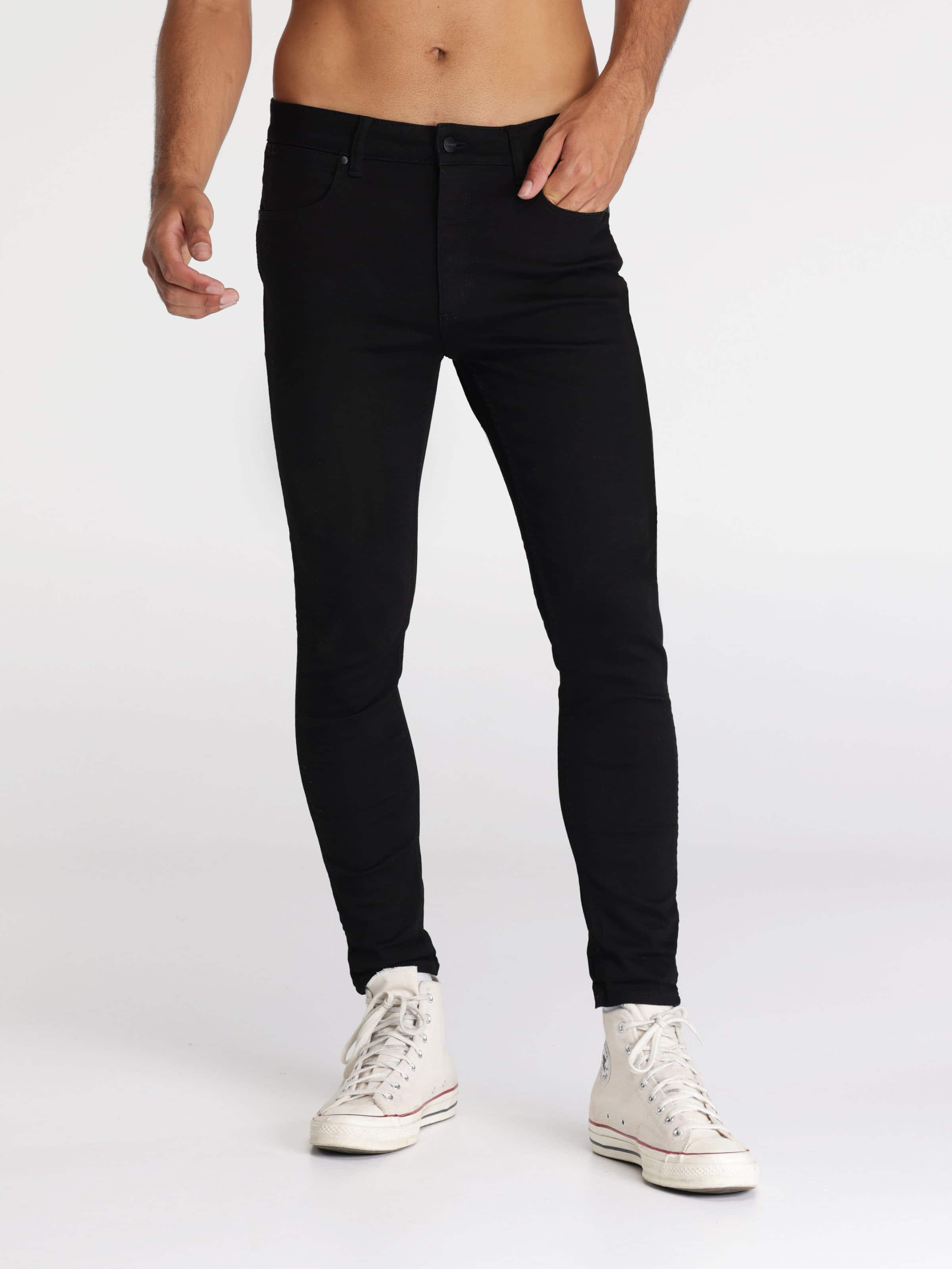 Smith R28 In Super Sonic Black - Just Jeans Online