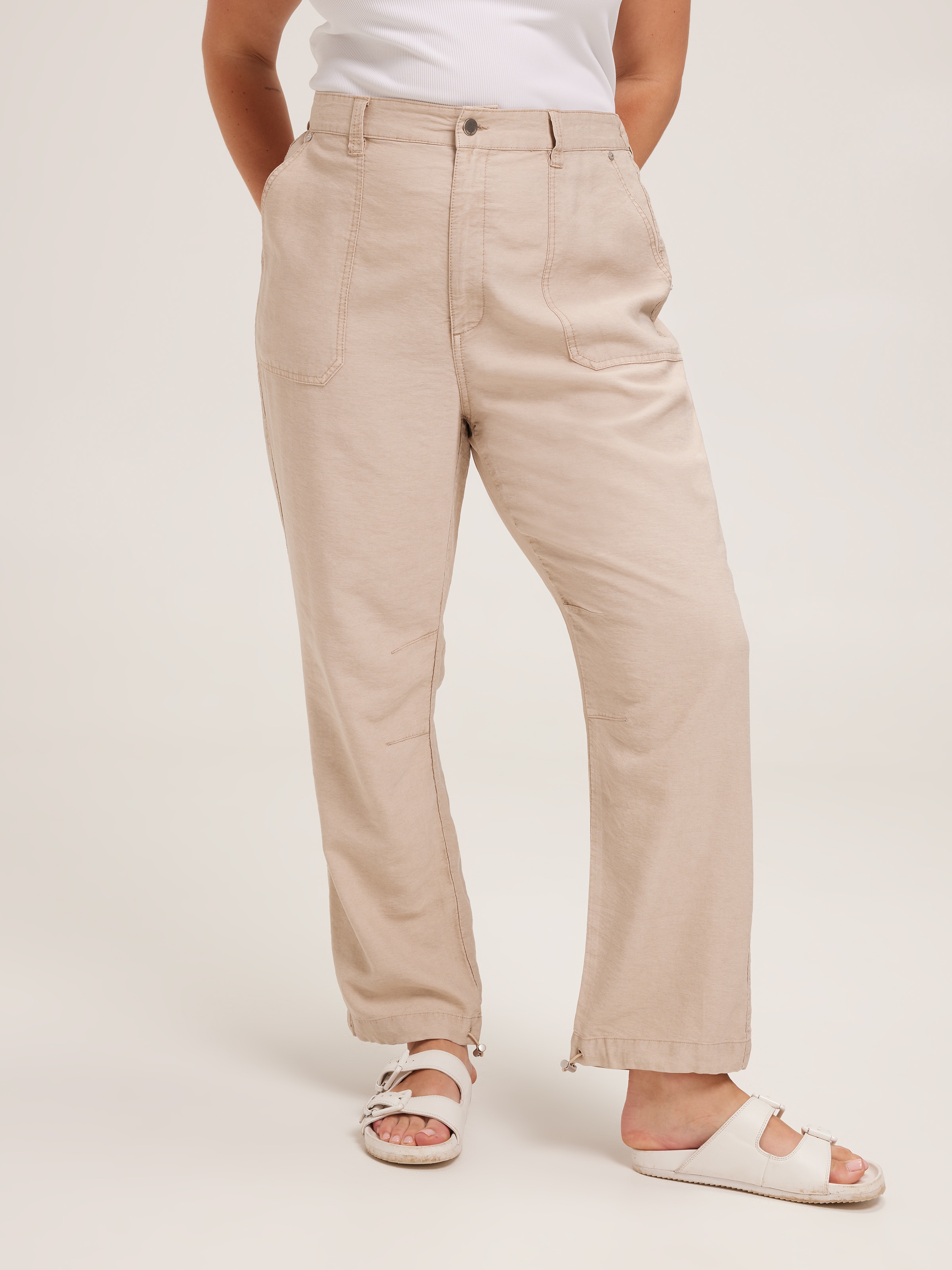 Utility Relaxed Tapered Pants