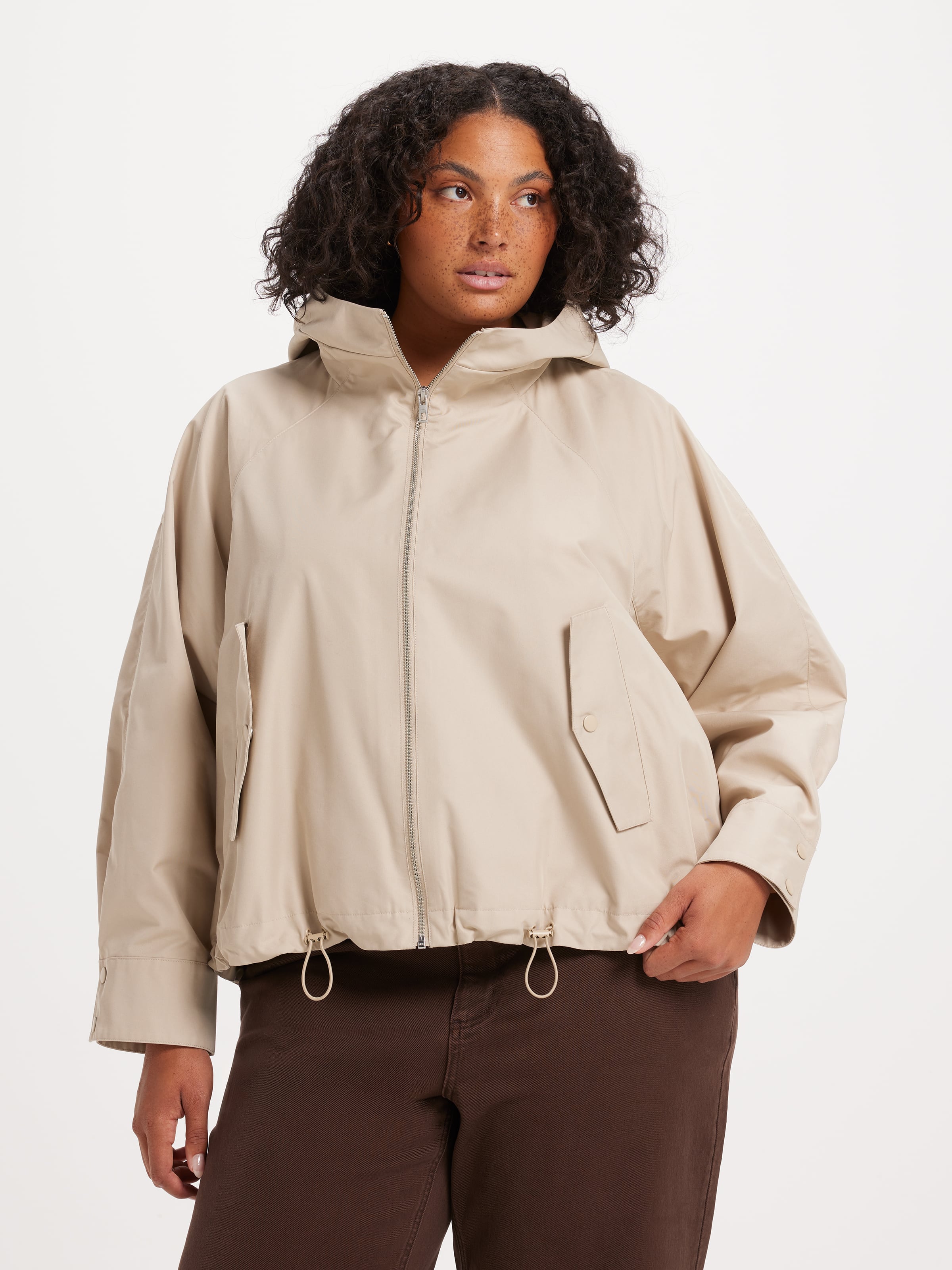 Curve Estelle Crop Anorak - Just Jeans Online