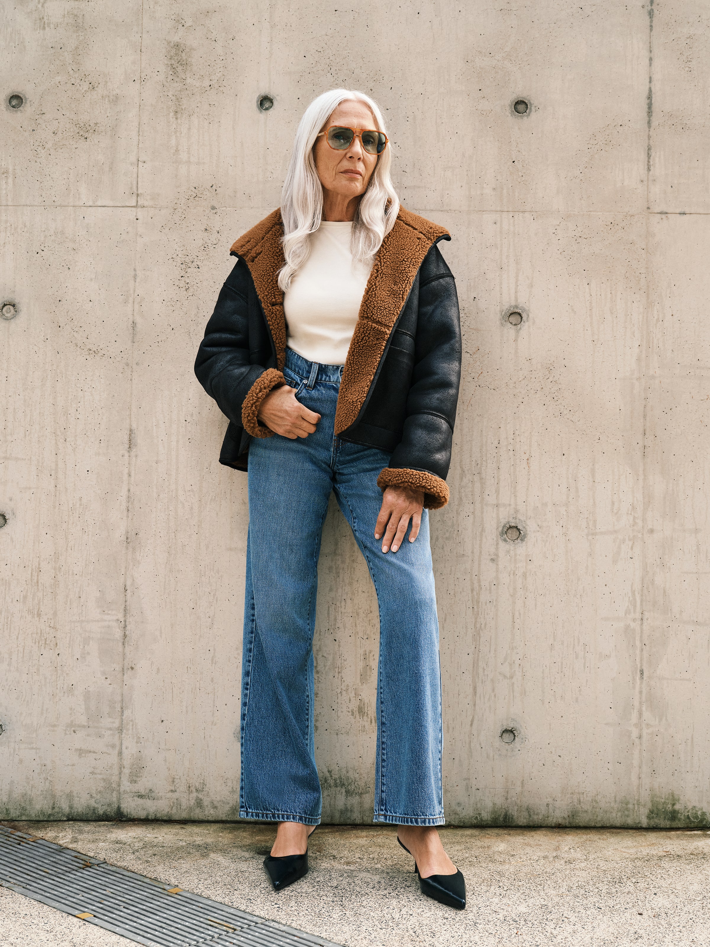 Priscilla Shearling Jacket - Just Jeans Online
