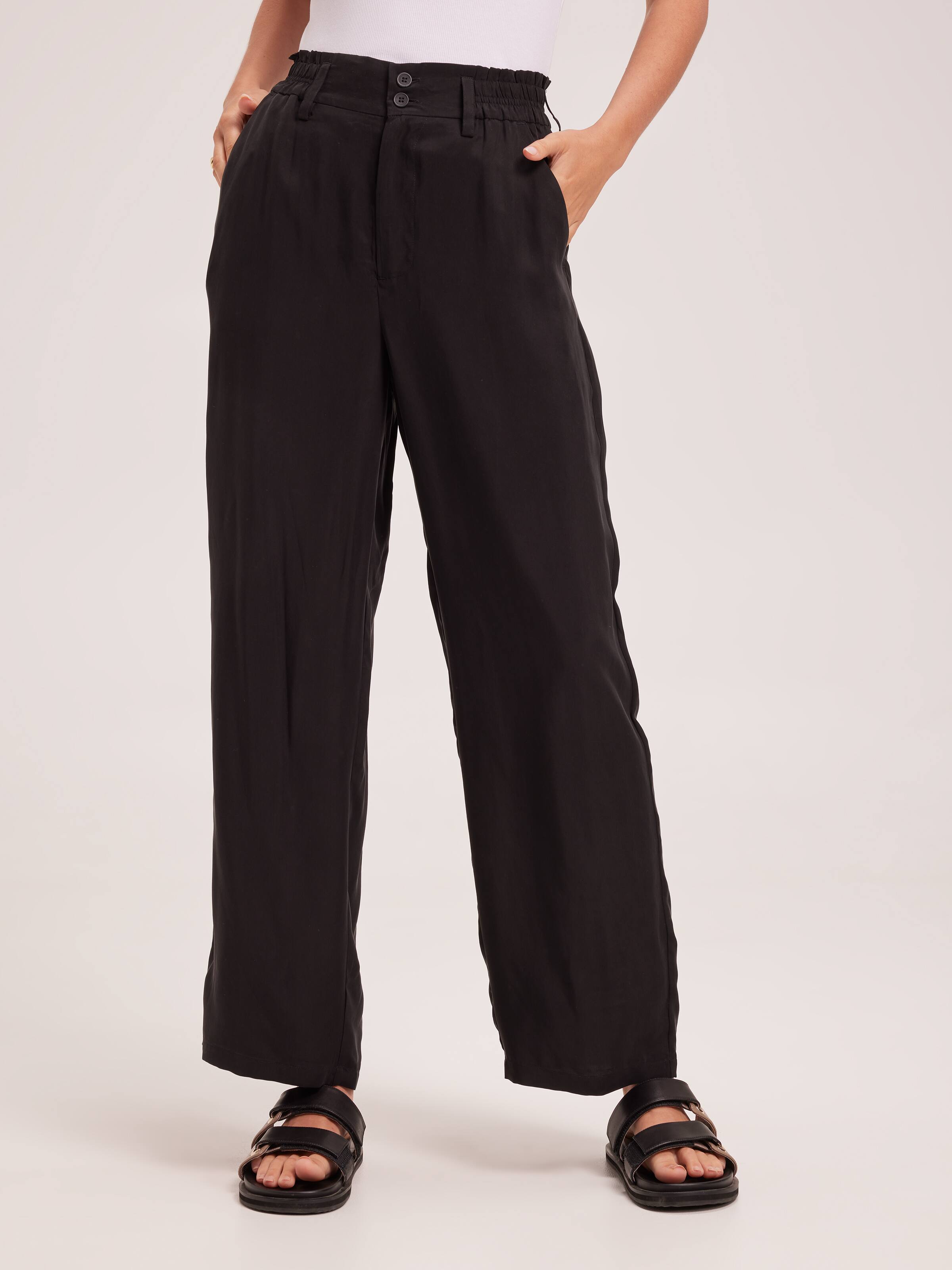 Mona Cupro Relaxed Pant - Just Jeans Online