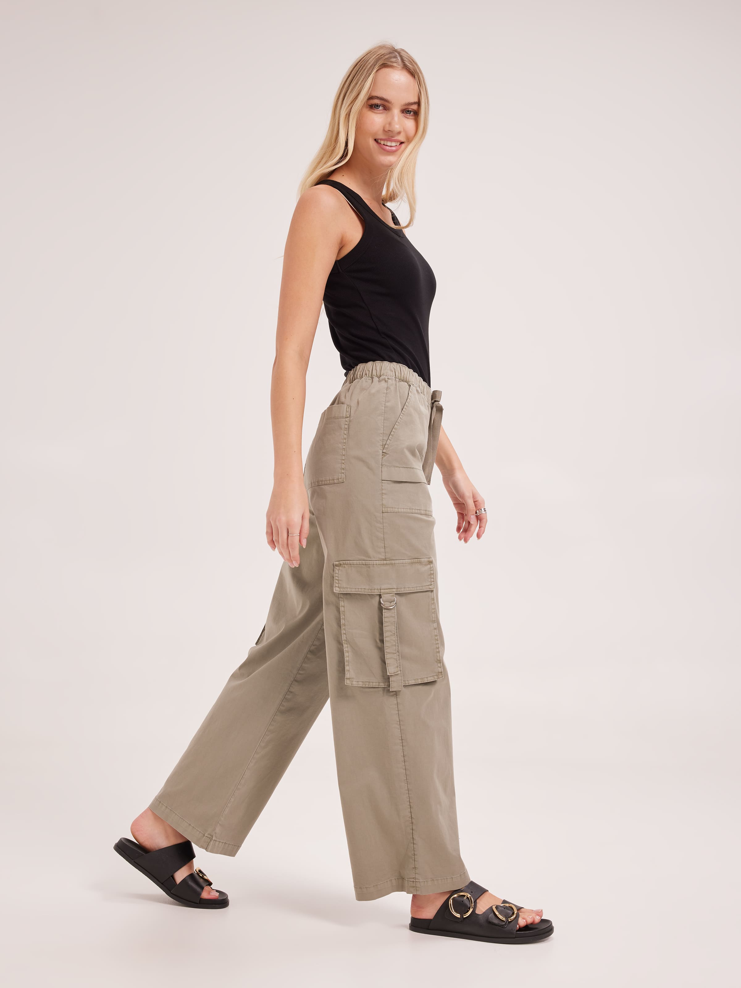 Jo Wide Leg Cargo Pant main image 1
