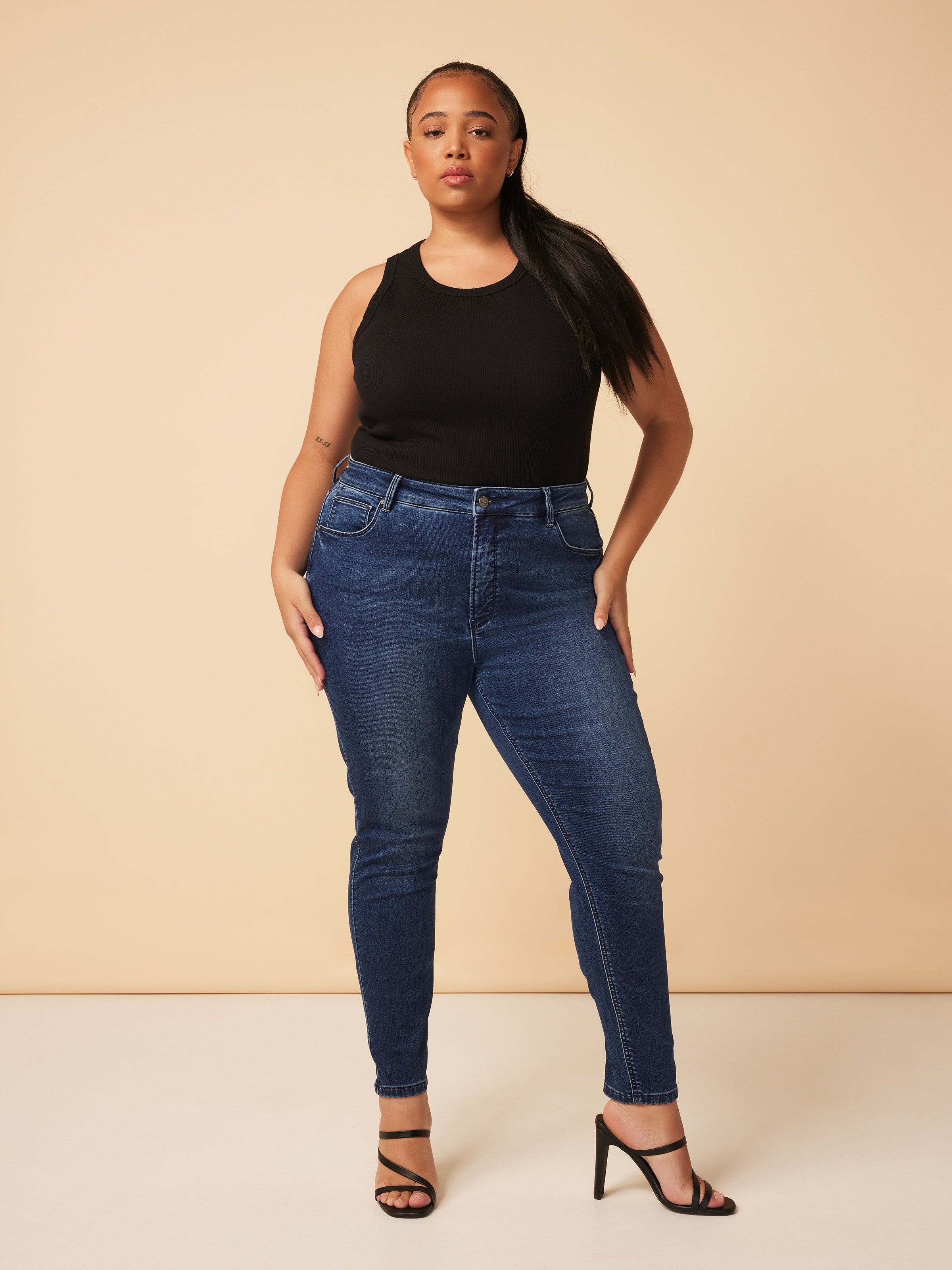 Curve Amaze High Rise Skinny Ankle Jean - Just Jeans Online
